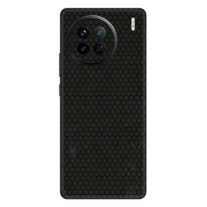 VIVO Z/V/X/T/U/S Series Phone Skins (All Models) - Black honeycomb - 3D Embossed Finish (L-114) Vivo X90