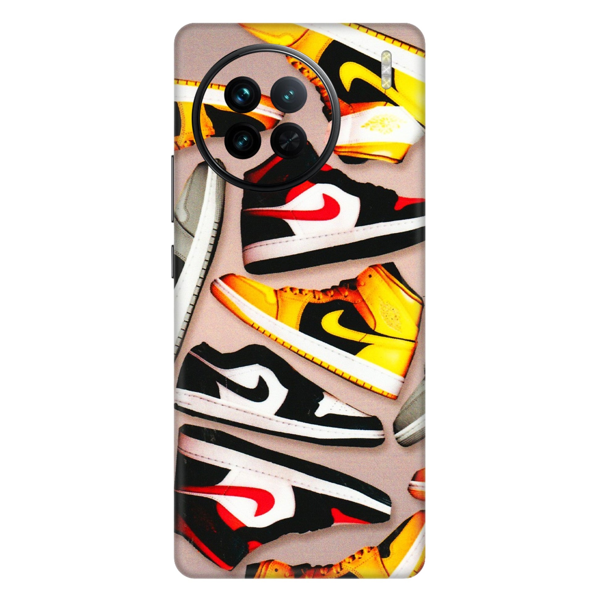 VIVO Z/V/X/T/U/S Series Phone Skins (All Models) - Sneaker Lover - 3D Embossed Finish (L-135) Vivo X90