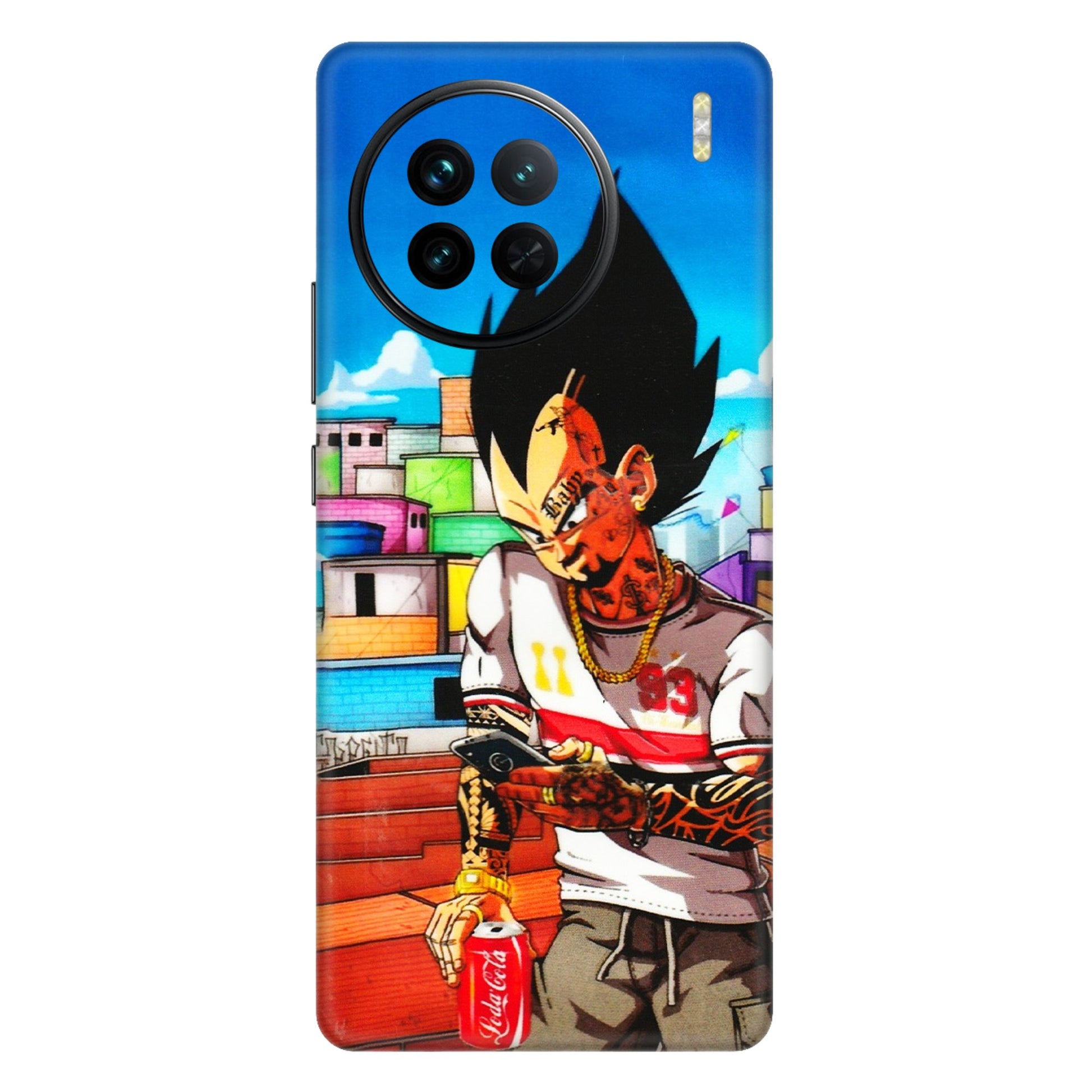 VIVO Z/V/X/T/U/S Series Phone Skins (All Models) - Vegeta - 3D Embossed Finish (L-136) Vivo X90
