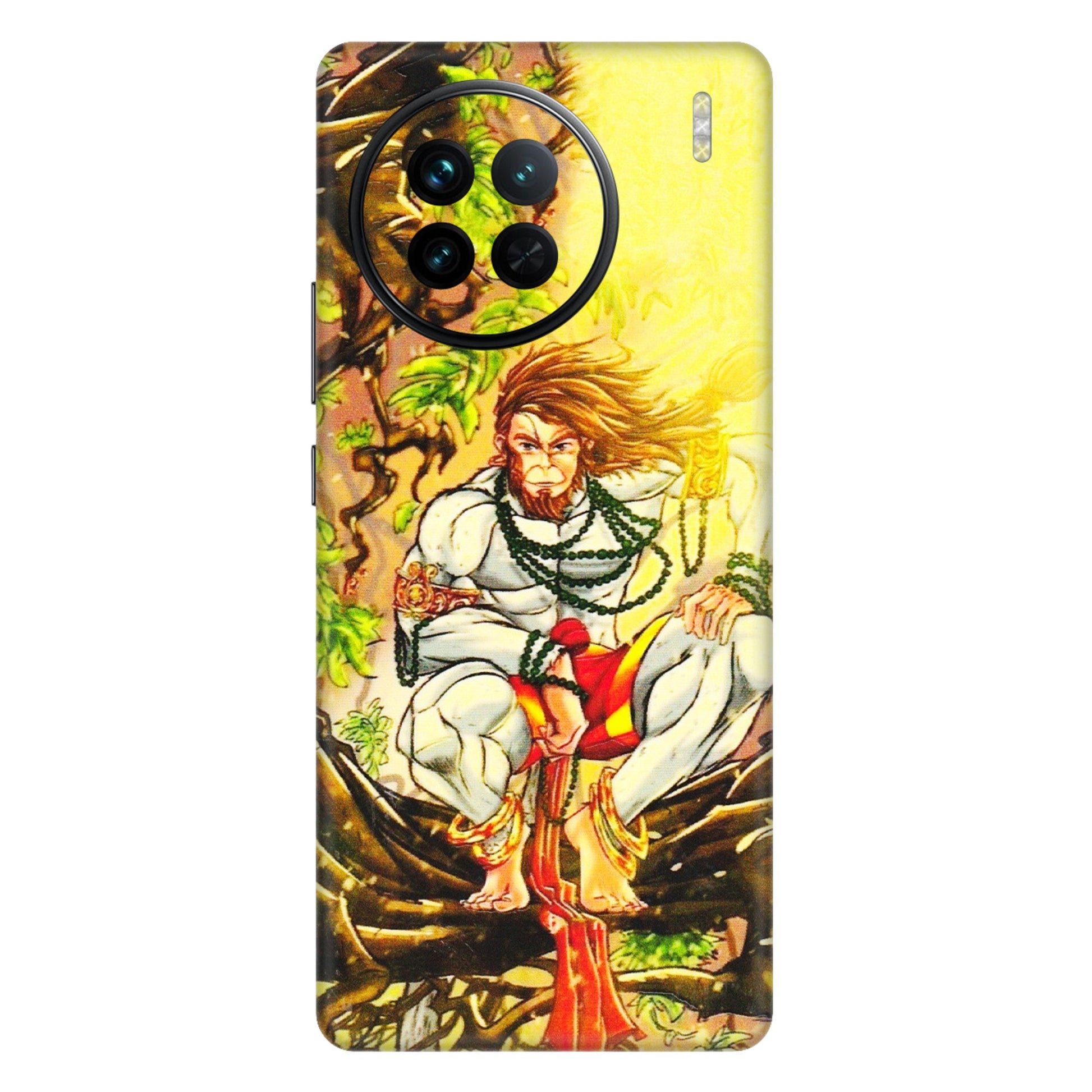 VIVO Z/V/X/T/U/S Series Phone Skins (All Models) - Lord Hanuman - 3D Embossed Finish (L-152) Vivo X90