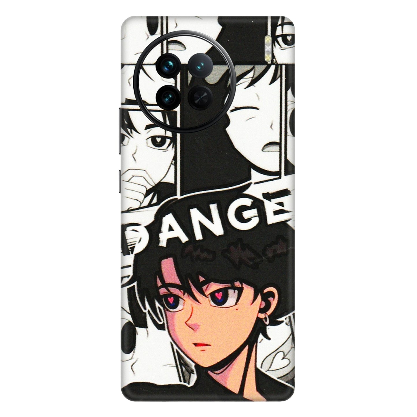 VIVO Z/V/X/T/U/S Series Phone Skins (All Models) - Danger Anime - 3D Embossed Finish (L-155) Vivo X90