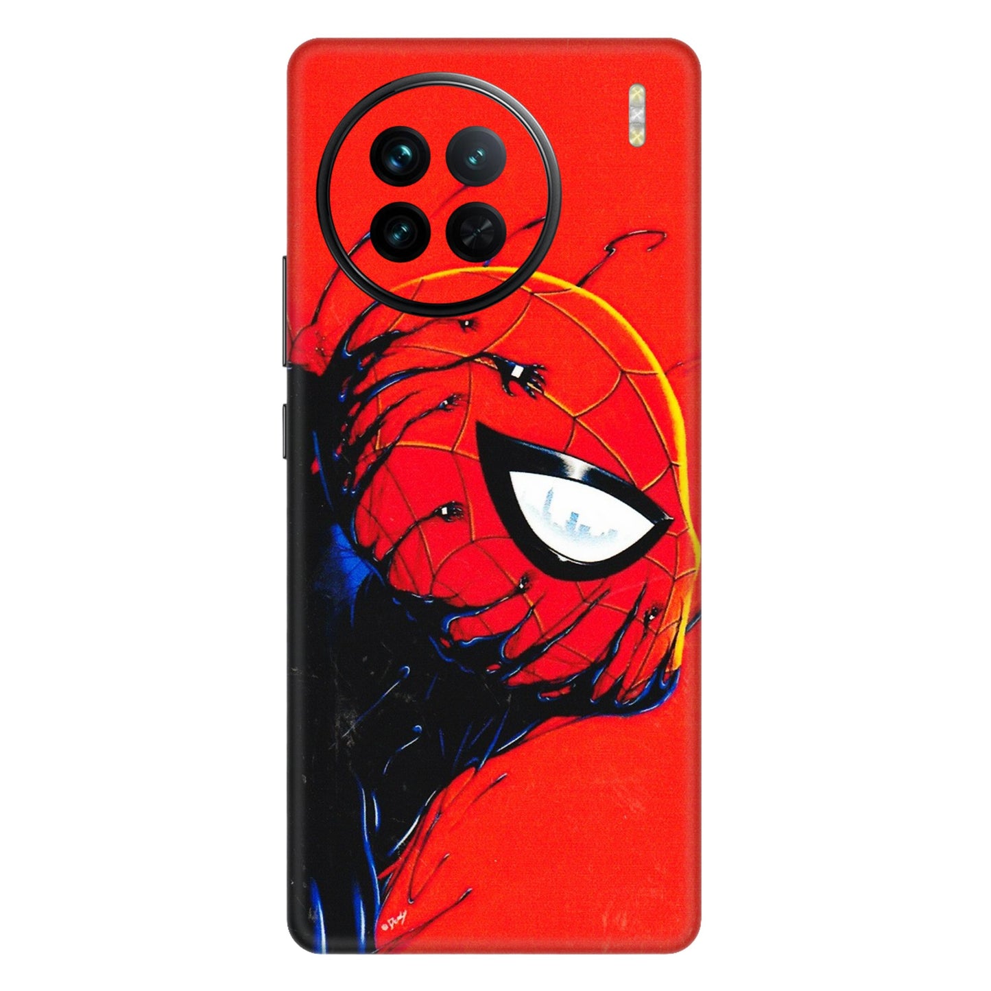 VIVO Z/V/X/T/U/S Series Phone Skins (All Models) - Spiderman Face Venom - 3D Embossed Finish (L-165) Vivo X90