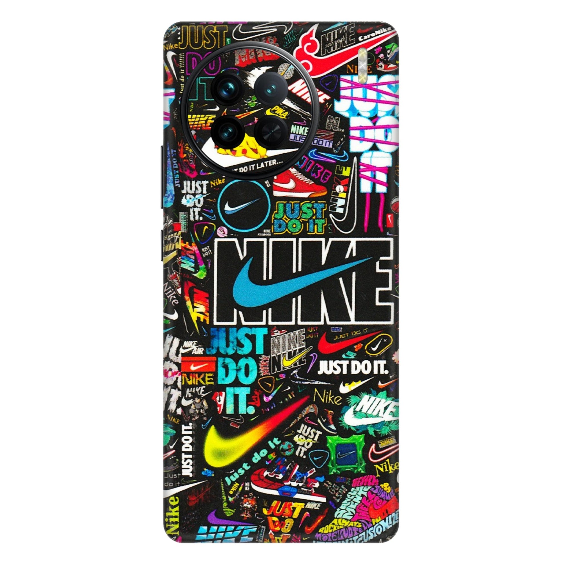 VIVO Z/V/X/T/U/S Series Phone Skins (All Models) - Just Do It Doodles - 3D Embossed Finish (L-166) Vivo X90