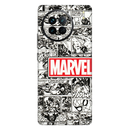 VIVO Z/V/X/T/U/S Series Phone Skins (All Models) - Marvel Comic - 3D Embossed Finish (L-171) Vivo X90