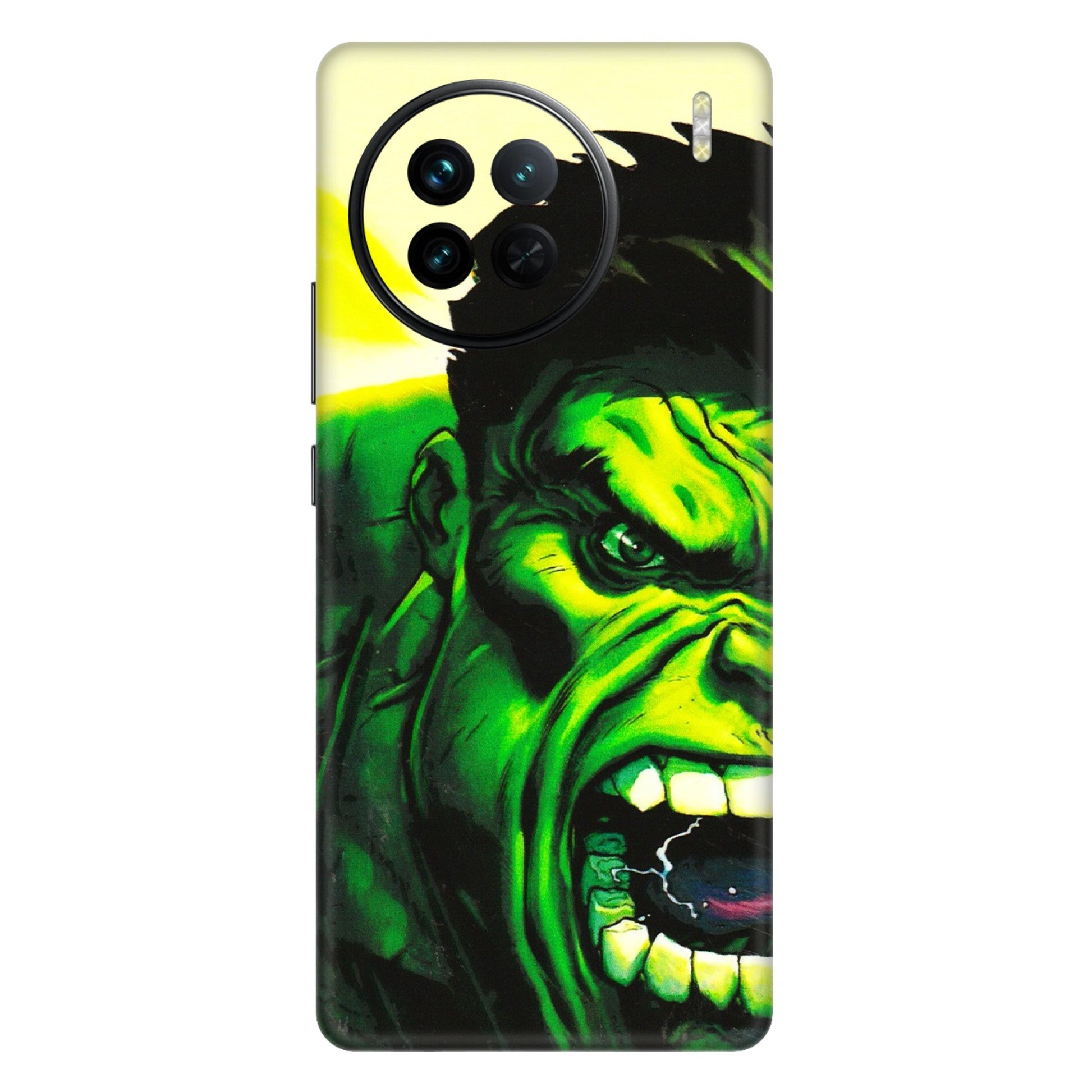 VIVO Z/V/X/T/U/S Series Phone Skins (All Models) - Hulk - 3D Embossed Finish (L-180) Vivo X90