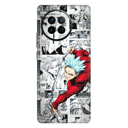 VIVO Z/V/X/T/U/S Series Phone Skins (All Models) - Anime Comic - 3D Embossed Finish (L-192) Vivo X90