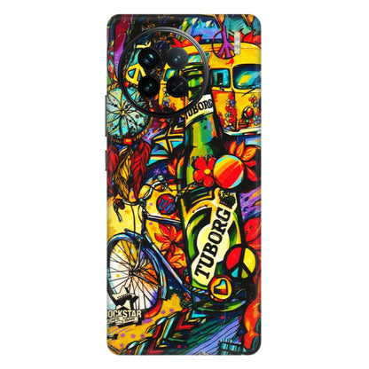 VIVO Z/V/X/T/U/S Series Phone Skins (All Models) - Cool Beer Bottle - 3D Embossed Finish (L-193) Vivo X90