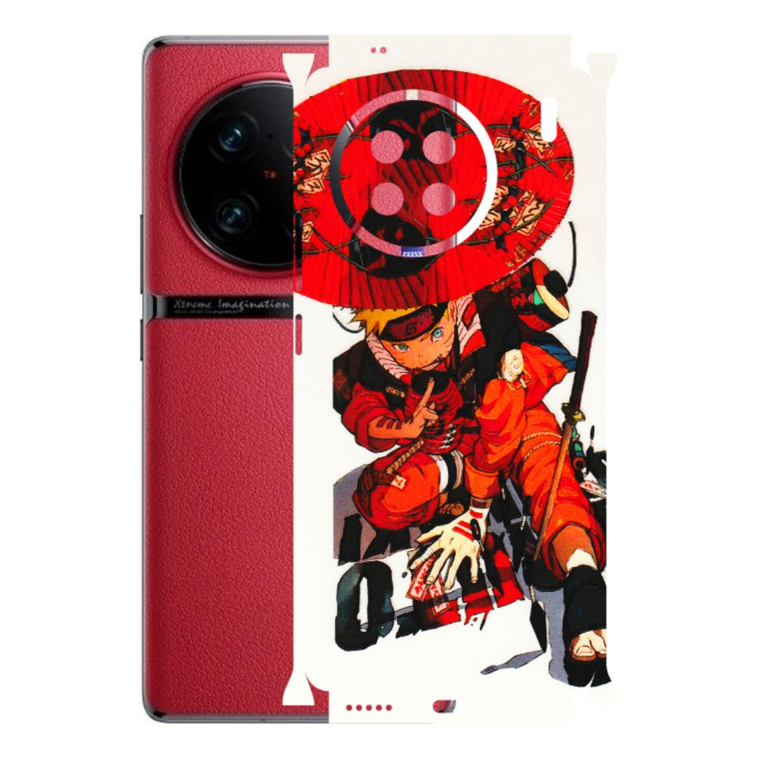 VIVO Z/V/X/T/U/S Series Phone Skins (All Models) - Naruto - 3D Embossed Finish (L-208) Vivo X90