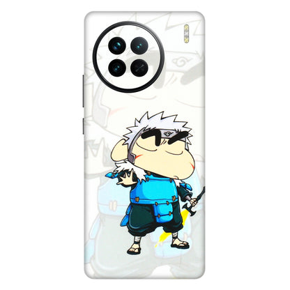 VIVO Z/V/X/T/U/S Series Phone Skins (All Models) - Angry Young Shinchan - 3D Embossed Finish (L-226) Vivo X90