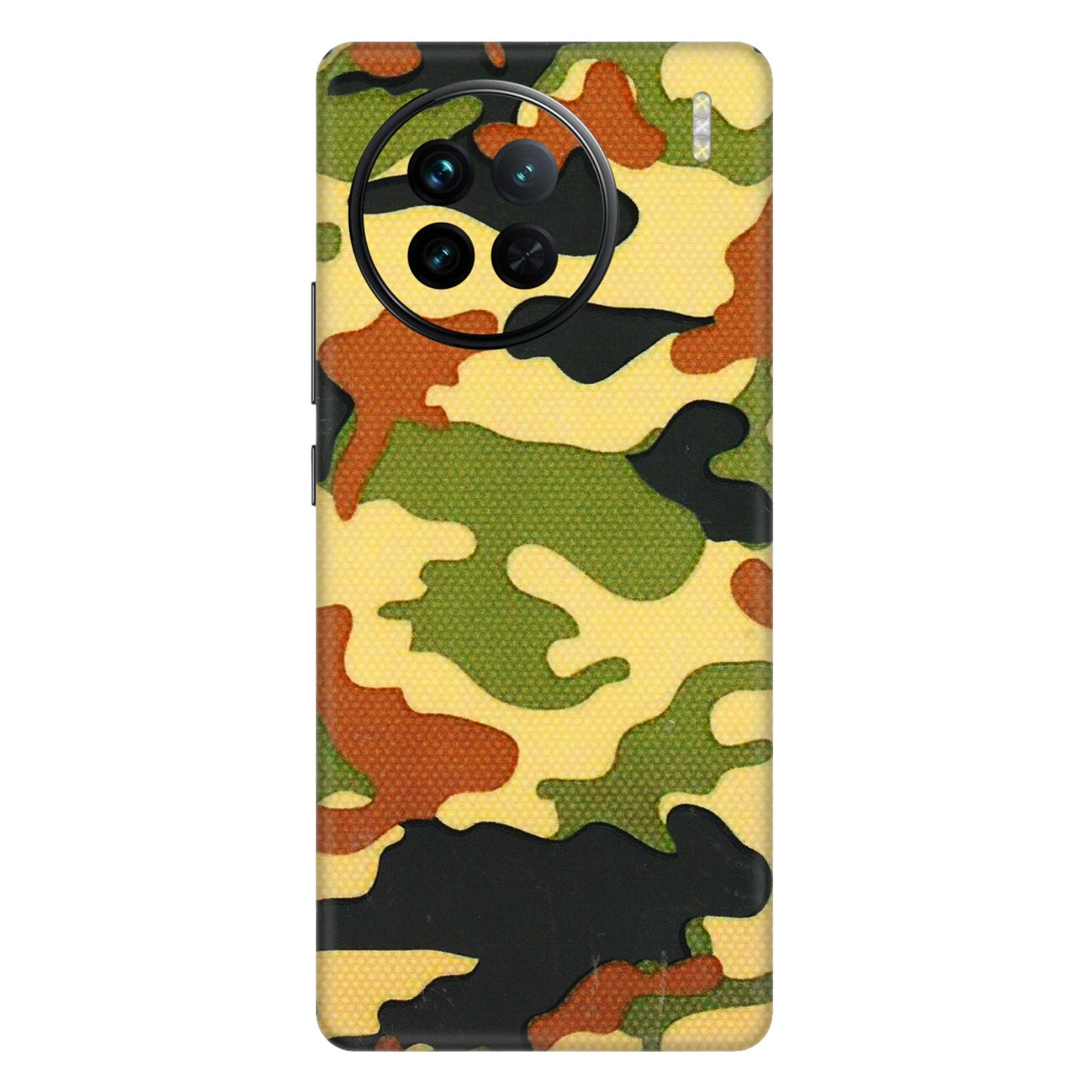 VIVO Z/V/X/T/U/S Series Phone Skins (All Models) - Indian Military - 3D Embossed Finish (L-234) Vivo X90