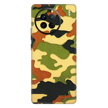 VIVO Z/V/X/T/U/S Series Phone Skins (All Models) - Indian Military - 3D Embossed Finish (L-234) Vivo X90