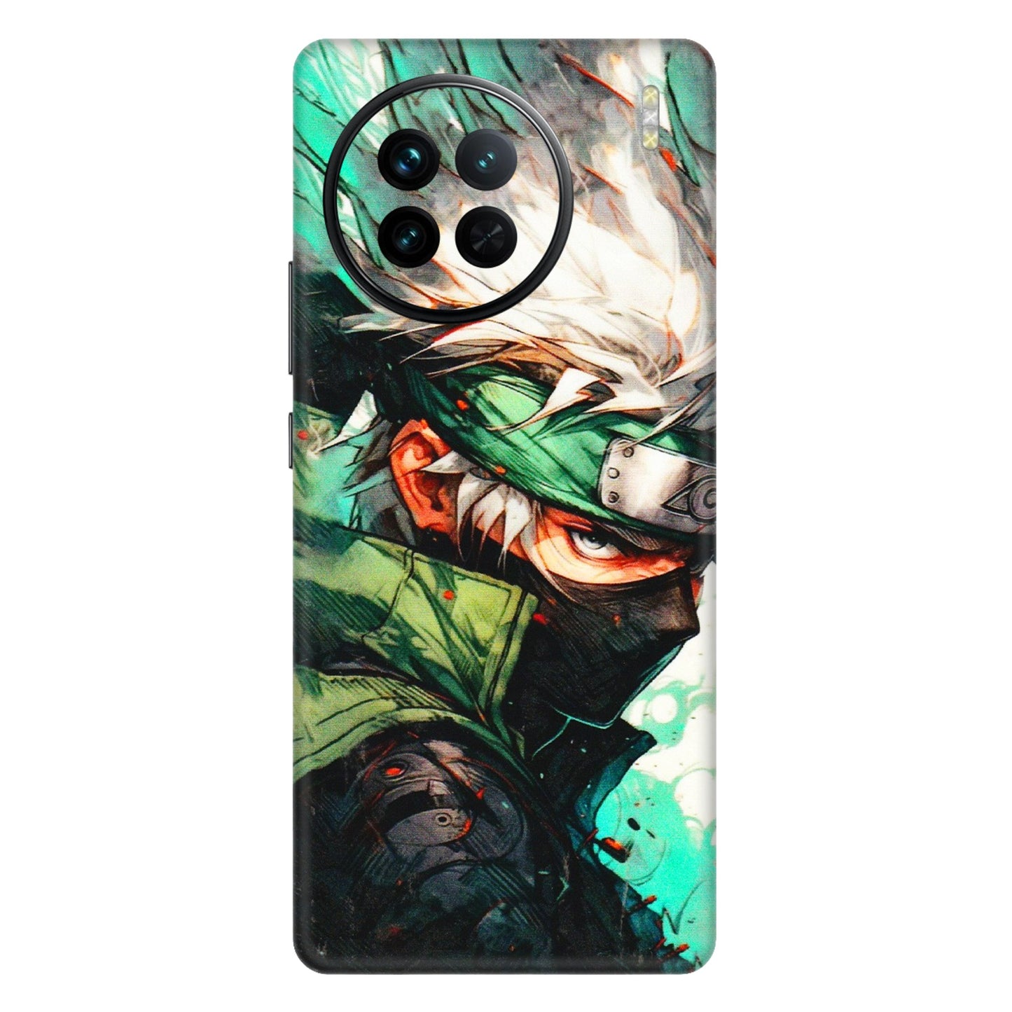 VIVO Z/V/X/T/U/S Series Phone Skins (All Models) - Kakashi Side Profile - 3D Embossed Finish (L-249) Vivo X90
