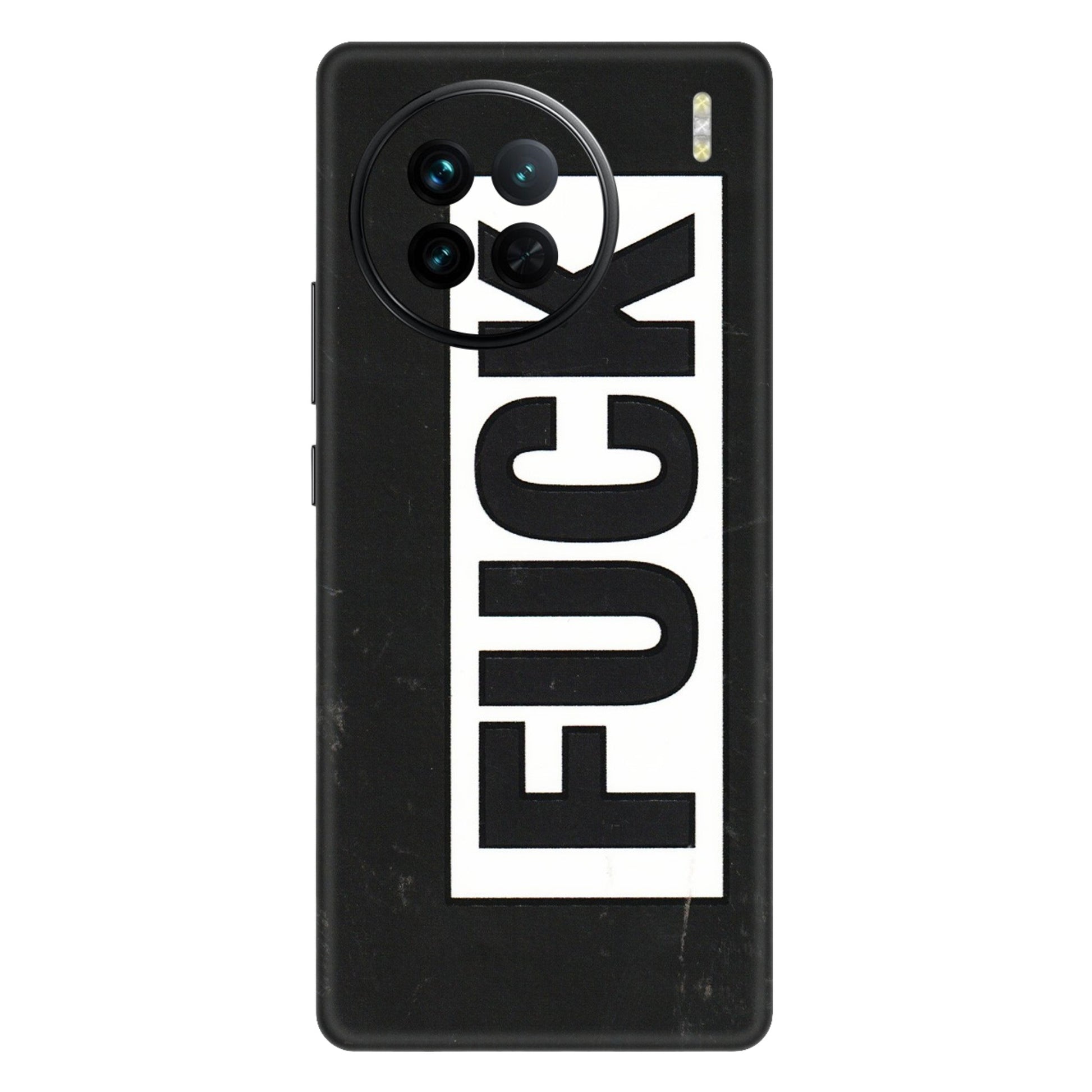 VIVO Z/V/X/T/U/S Series Phone Skins (All Models) - The F Word - 3D Embossed Finish (L-255) Vivo X90