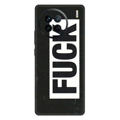 VIVO Z/V/X/T/U/S Series Phone Skins (All Models) - The F Word - 3D Embossed Finish (L-255) Vivo X90