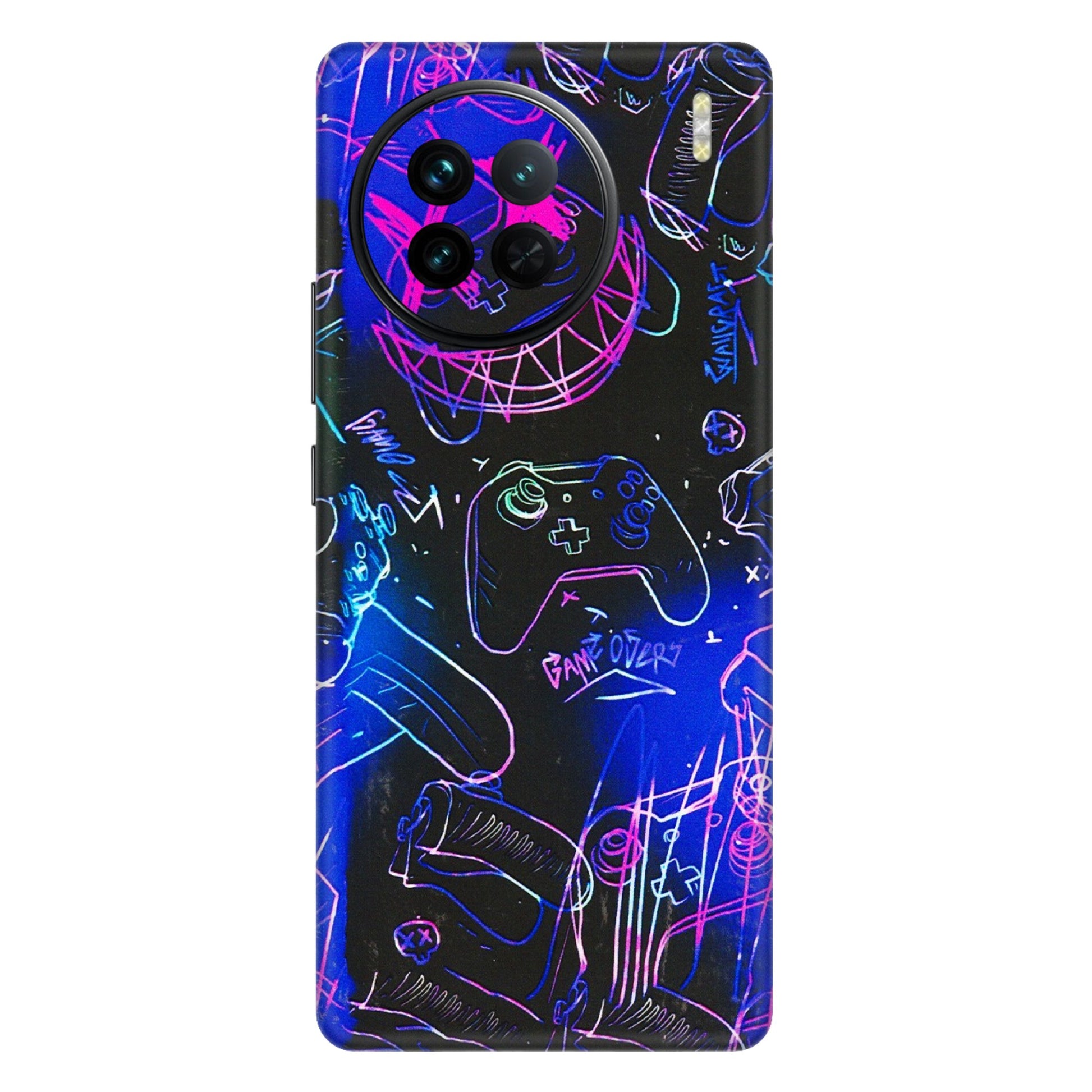 VIVO Z/V/X/T/U/S Series Phone Skins (All Models) - Gamers Paradise - 3D Embossed Finish (L-258) Vivo X90