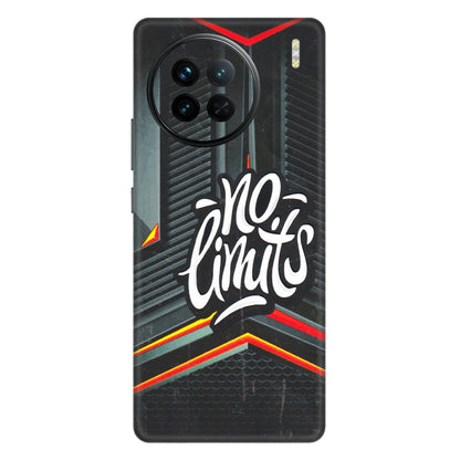 VIVO Z/V/X/T/U/S Series Phone Skins (All Models) - No Limits - 3D Embossed Finish (L-286) Vivo X90