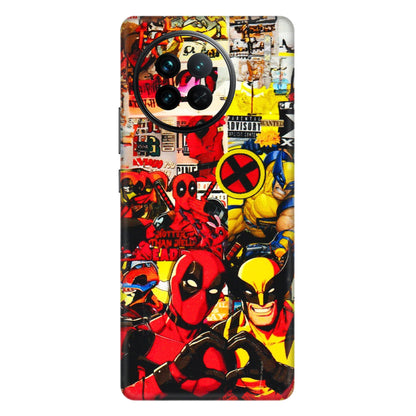 VIVO Z/V/X/T/U/S Series Phone Skins (All Models) - Spidy Wolverine - 3D Embossed Finish (L-310) Vivo X90