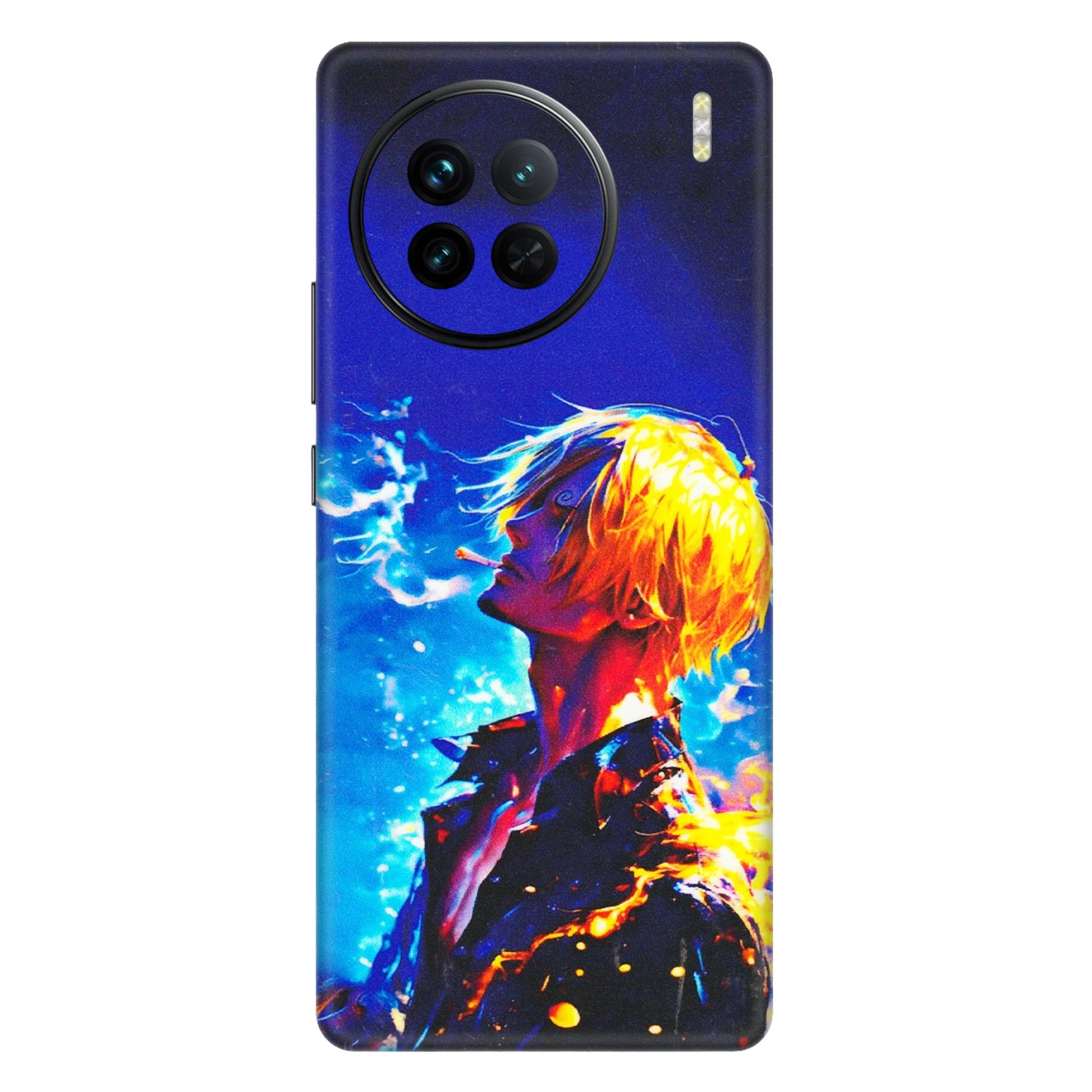 VIVO Z/V/X/T/U/S Series Phone Skins (All Models) - Sanji Vinsmoke One Piece - 3D Embossed Finish (L-319) Vivo X90