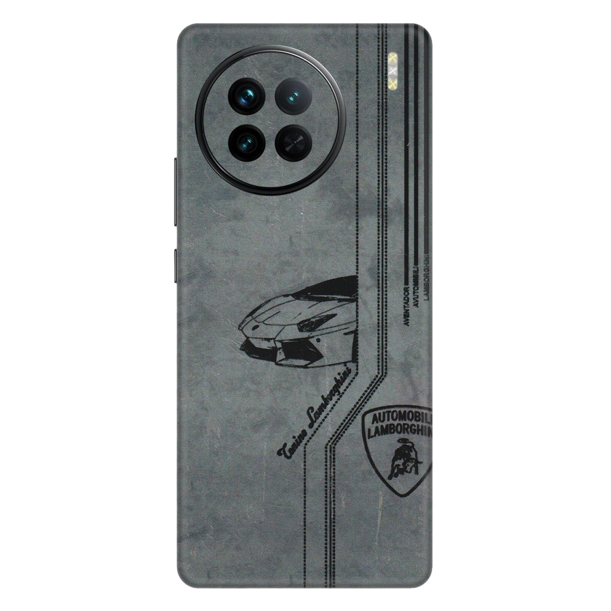 VIVO Z/V/X/T/U/S Series Phone Skins (All Models) - New Lamborgini Aventador - 3D Embossed Finish (L-321) Vivo X90