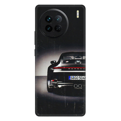 VIVO Z/V/X/T/U/S Series Phone Skins (All Models) - New Black Porsche GT3 - 3D Embossed Finish (L-327) Vivo X90