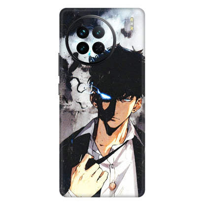 VIVO Z/V/X/T/U/S Series Phone Skins (All Models) - Sung Jinwoo Manhwa Anime - 3D Embossed Finish (L-328) Vivo X90