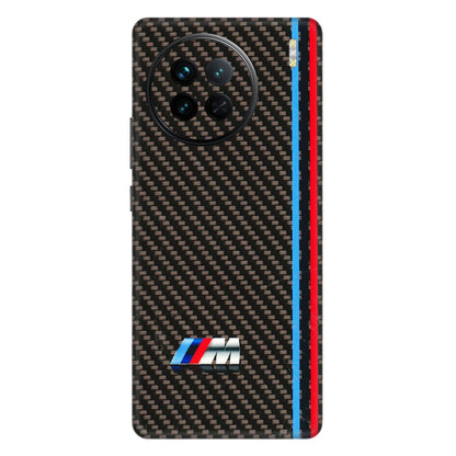 VIVO Z/V/X/T/U/S Series Phone Skins (All Models) - BM Carbon Fiber Feels - 3D Embossed Finish (L-38) Vivo X90