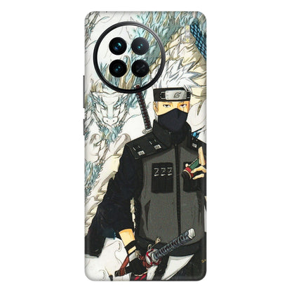 VIVO Z/V/X/T/U/S Series Phone Skins (All Models) - Kakashi Hatake Naruto Anime - 3D Embossed Finish (L-46) Vivo X90