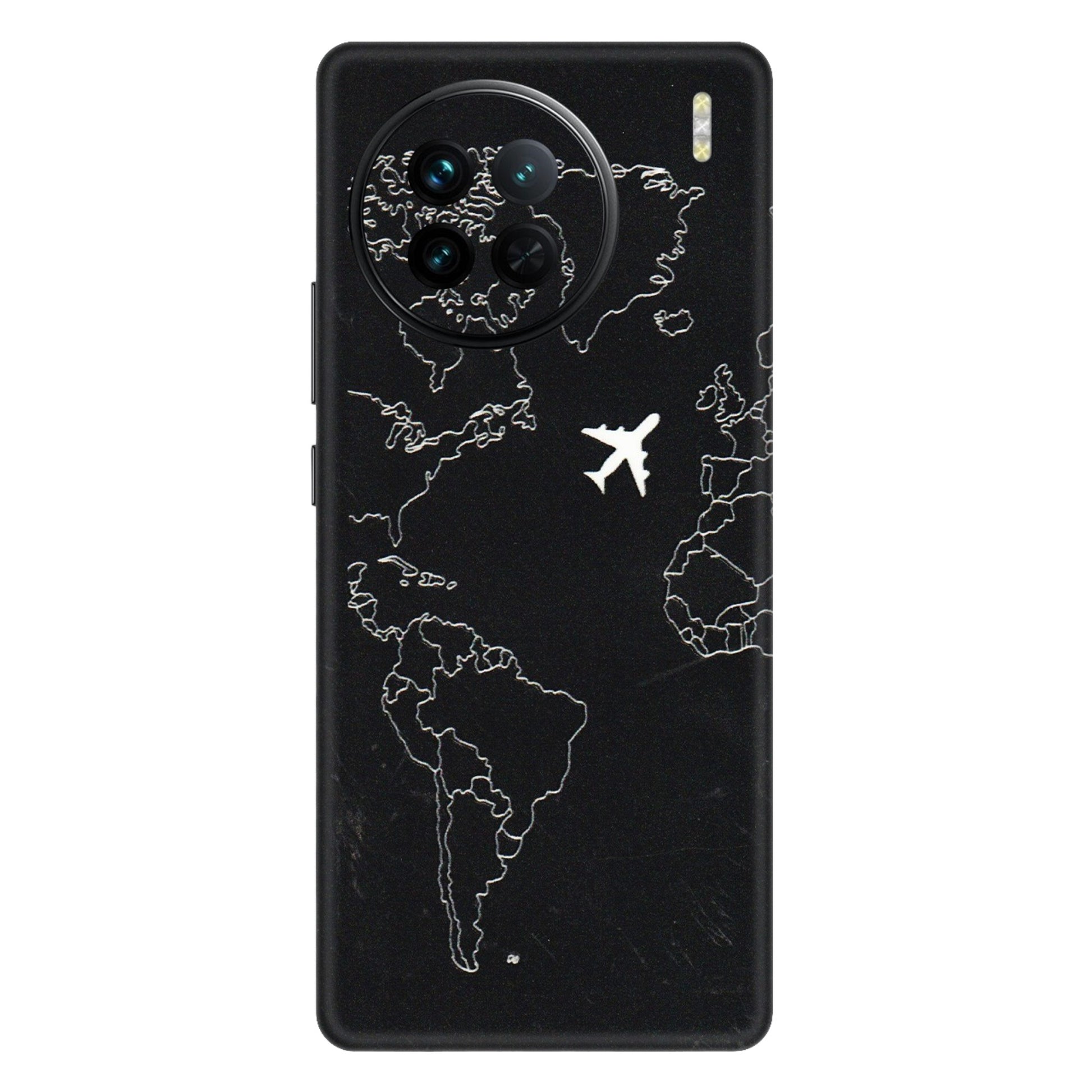 VIVO Z/V/X/T/U/S Series Phone Skins (All Models) - Never Ending Travel - 3D Embossed Finish (L-79) Vivo X90