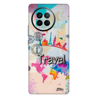 VIVO Z/V/X/T/U/S Series Phone Skins (All Models) - Travel The Wonders - Matte Finish (M-108) Vivo X90