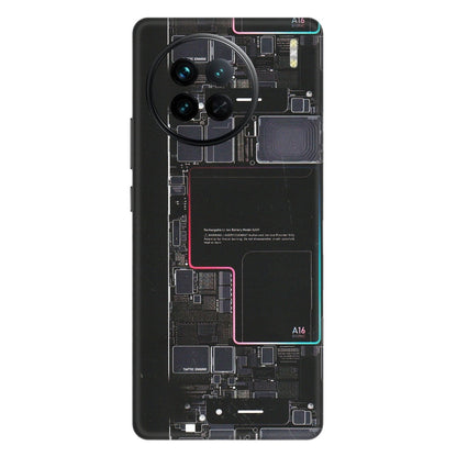 VIVO Z/V/X/T/U/S Series Phone Skins (All Models) - Motherboard Circuit Layout - Matte Finish (M-117) Vivo X90