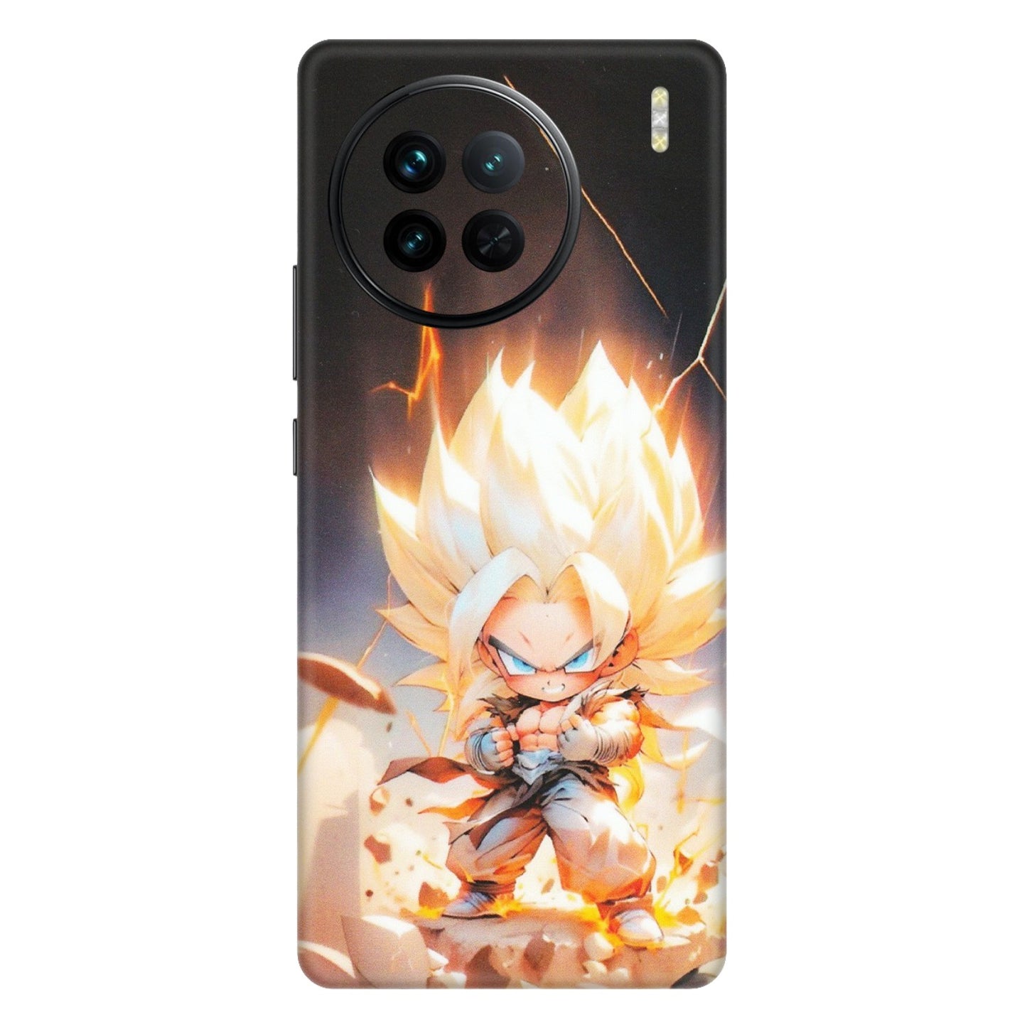 VIVO Z/V/X/T/U/S Series Phone Skins (All Models) - Goku Dragon Cute Anime - Matte Finish (M-131) Vivo X90