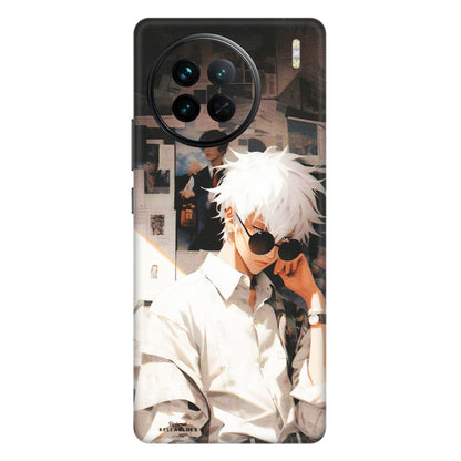 VIVO Z/V/X/T/U/S Series Phone Skins (All Models) - Gojo Satoru Jujustu Kaisen Anime - Matte Finish (M-156) Vivo X90