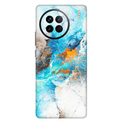 VIVO Z/V/X/T/U/S Series Phone Skins (All Models) - Blue Waves Abstract - Matte Finish (M-19) Vivo X90