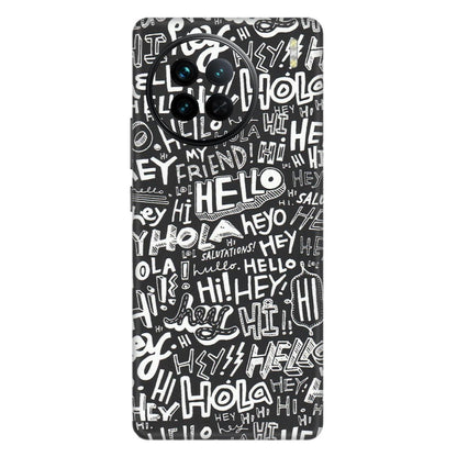 VIVO Z/V/X/T/U/S Series Phone Skins (All Models) - Hi Hello Doodles - Matte Finish (M-25) Vivo X90