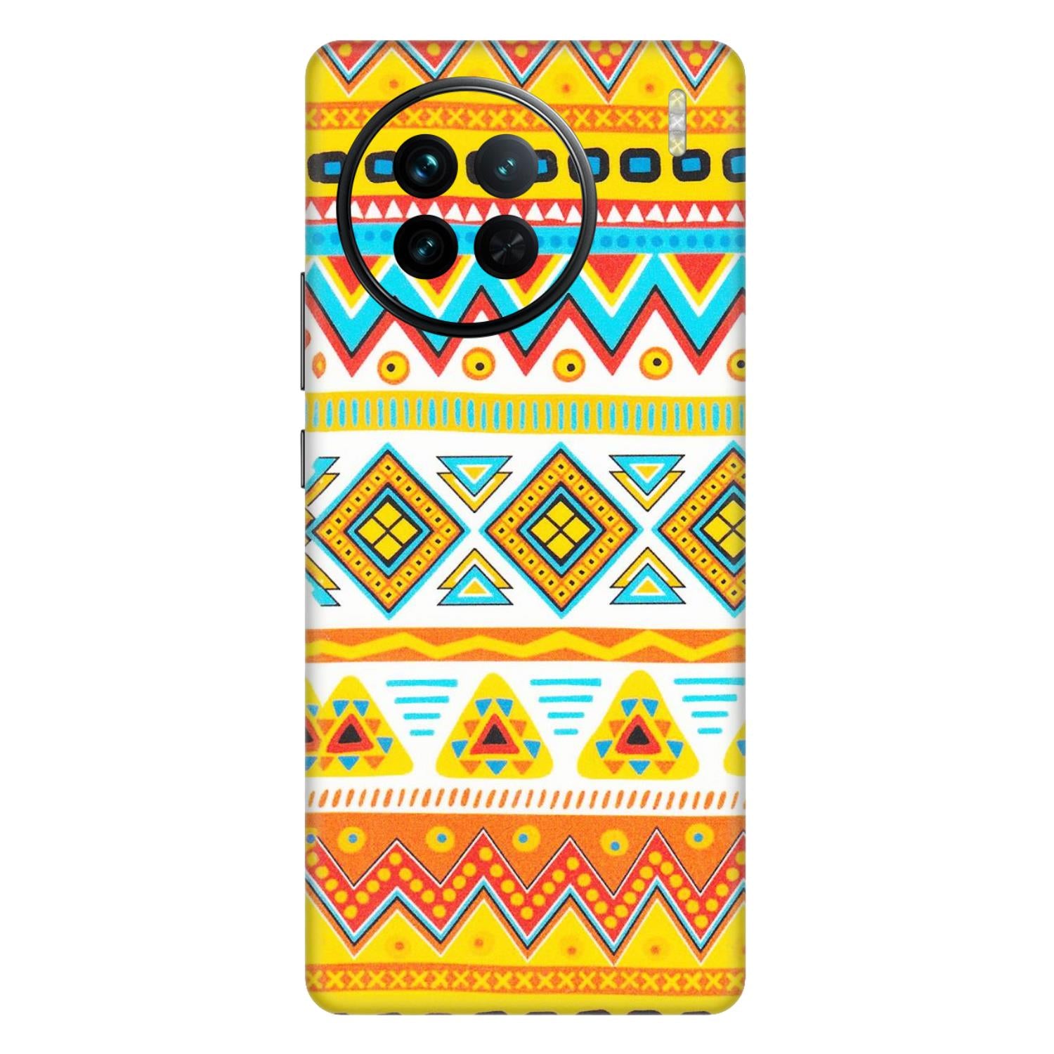VIVO Z/V/X/T/U/S Series Phone Skins (All Models) - Mexican Abstract - Matte Finish (M-71) Vivo X90
