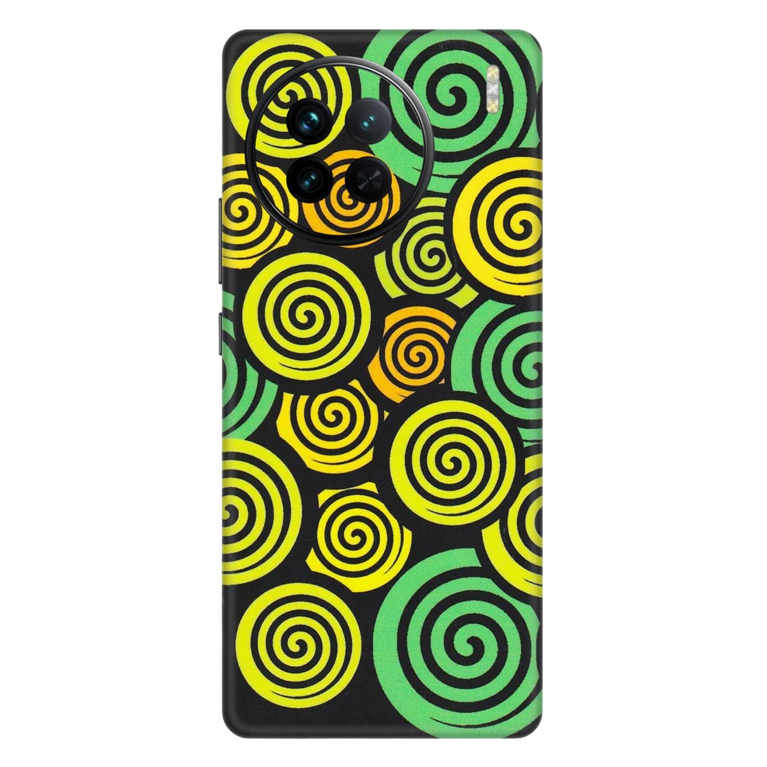 VIVO Z/V/X/T/U/S Series Phone Skins (All Models) - Crazy Spiral - Matte Finish (M-91) Vivo X90