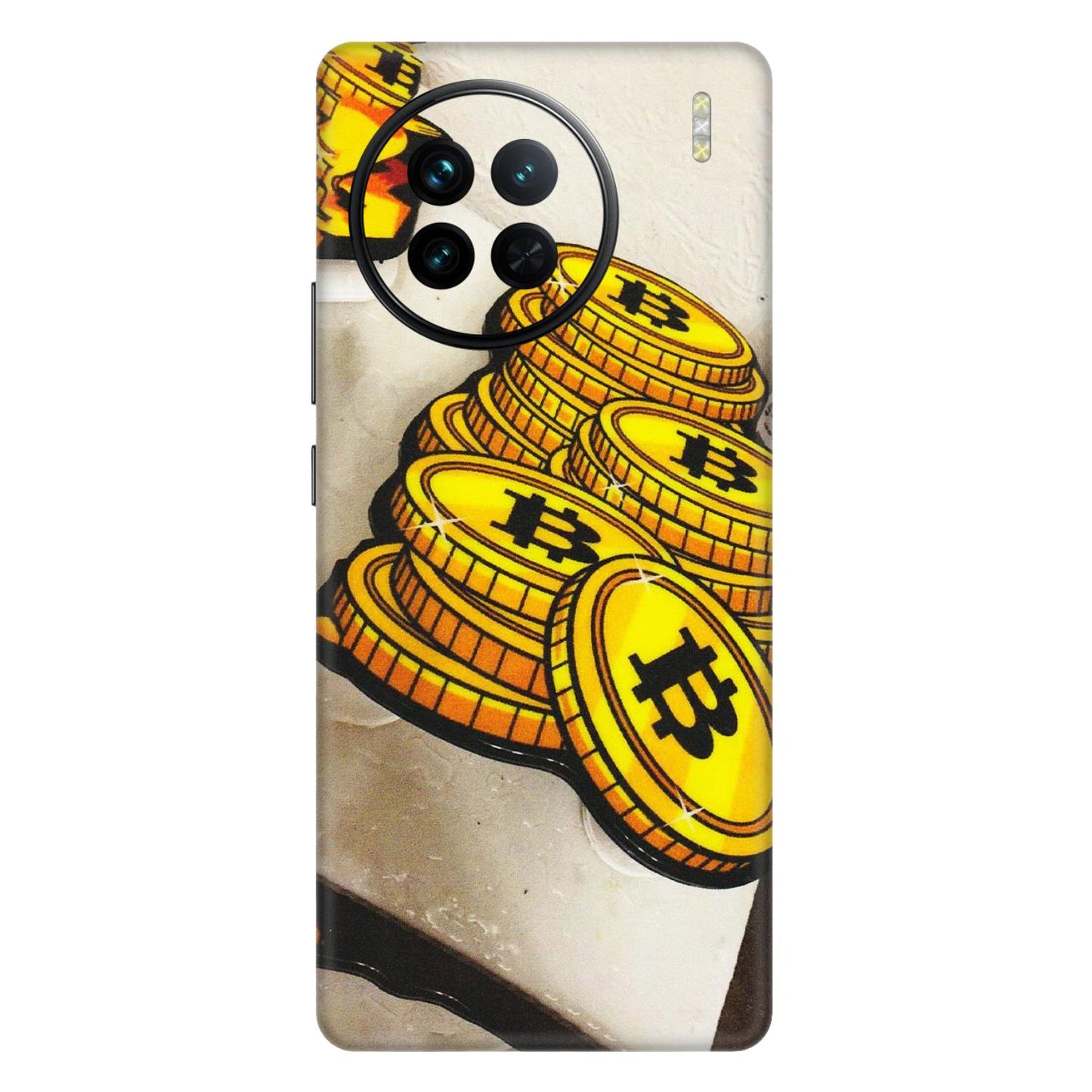VIVO Z/V/X/T/U/S Series Phone Skins (All Models) - Billionaire Bitcoin Collection - Matte Finish (M-92) Vivo X90