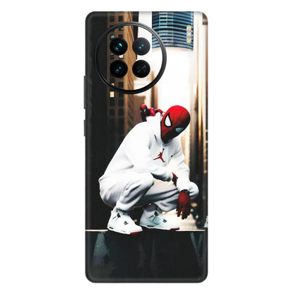 VIVO Z/V/X/T/U/S Series Phone Skins (All Models) - Sportsman Spider Man - Matte Finish (M-94) Vivo X90