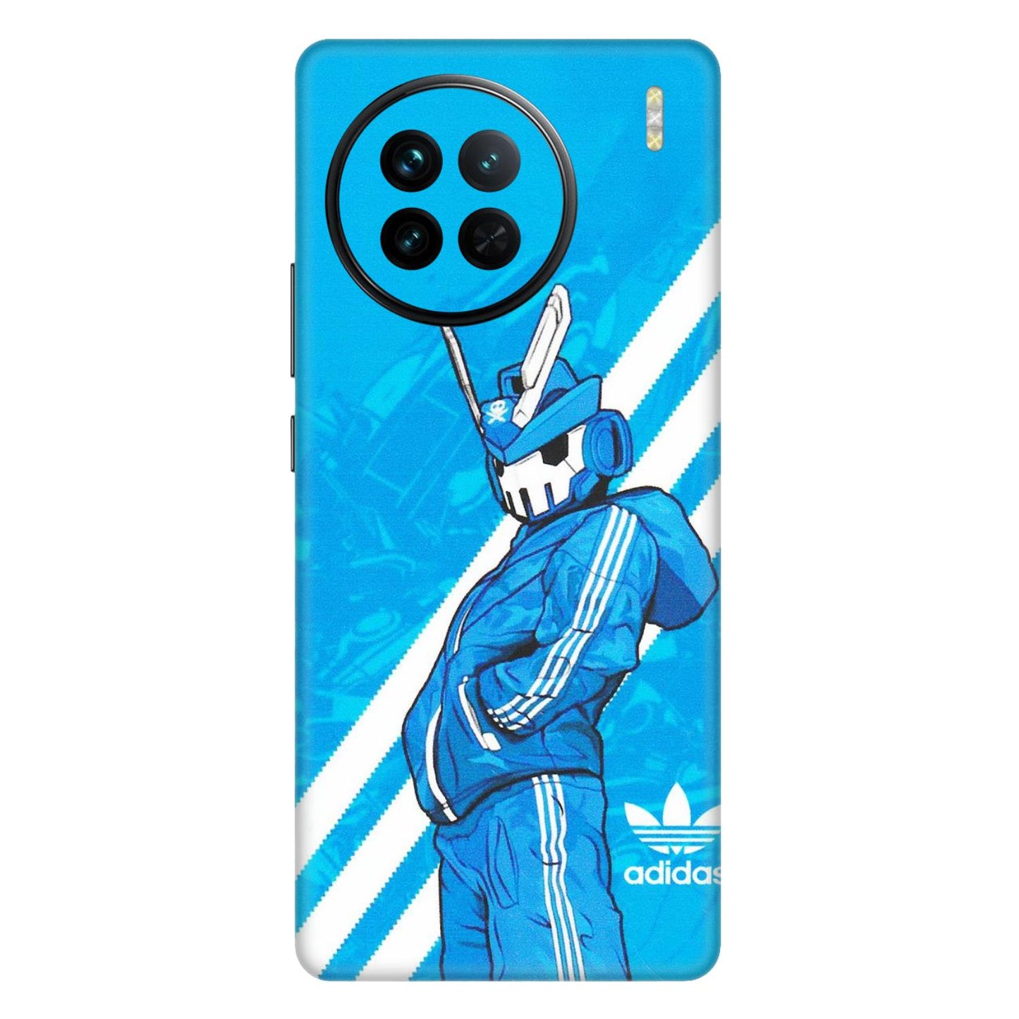VIVO Z/V/X/T/U/S Series Phone Skins (All Models) - Battle of Adidas - Matte Finish (M-98) Vivo X90