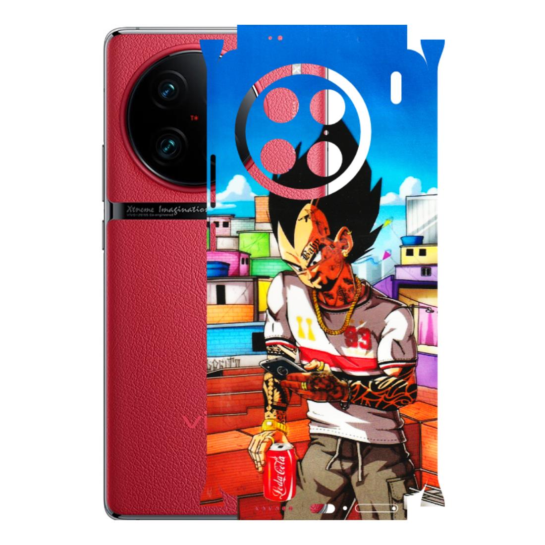 VIVO Z/V/X/T/U/S Series Phone Skins (All Models) - Vegeta - 3D Embossed Finish (L-136) Vivo X90 Pro