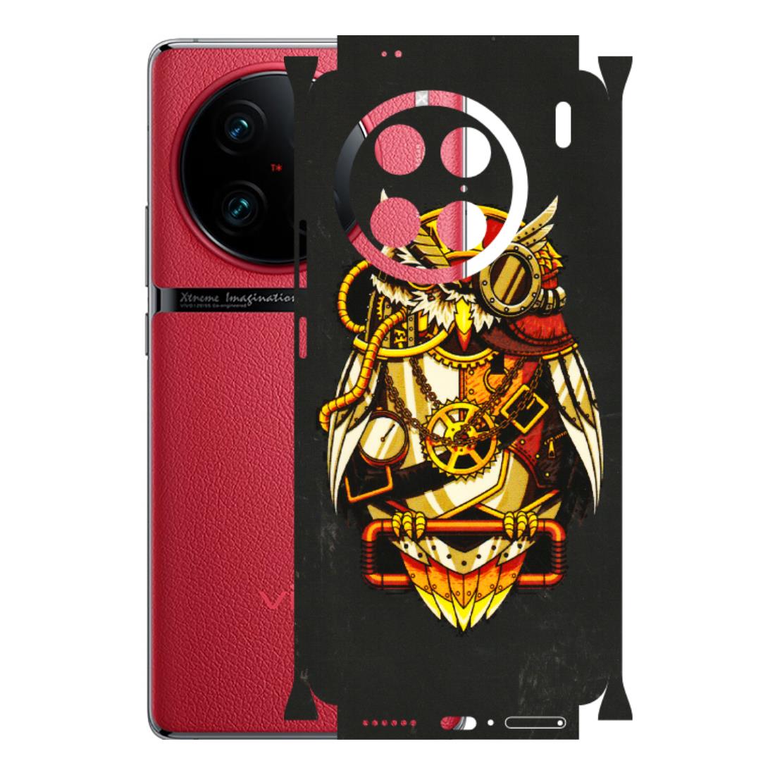 VIVO Z/V/X/T/U/S Series Phone Skins (All Models) - Classy Smart Owl - 3D Embossed Finish (L-144) Vivo X90 Pro