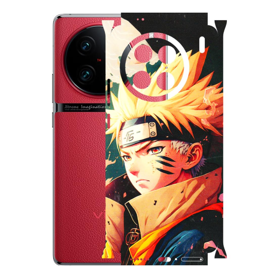 VIVO Z/V/X/T/U/S Series Phone Skins (All Models) - New Naruto - 3D Embossed Finish (L-148) Vivo X90 Pro
