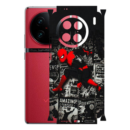 VIVO Z/V/X/T/U/S Series Phone Skins (All Models) - SpiderMan New - 3D Embossed Finish (L-162) Vivo X90 Pro