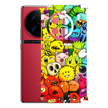 VIVO Z/V/X/T/U/S Series Phone Skins (All Models) - Angry Funkies - 3D Embossed Finish (L-169) Vivo X90 Pro