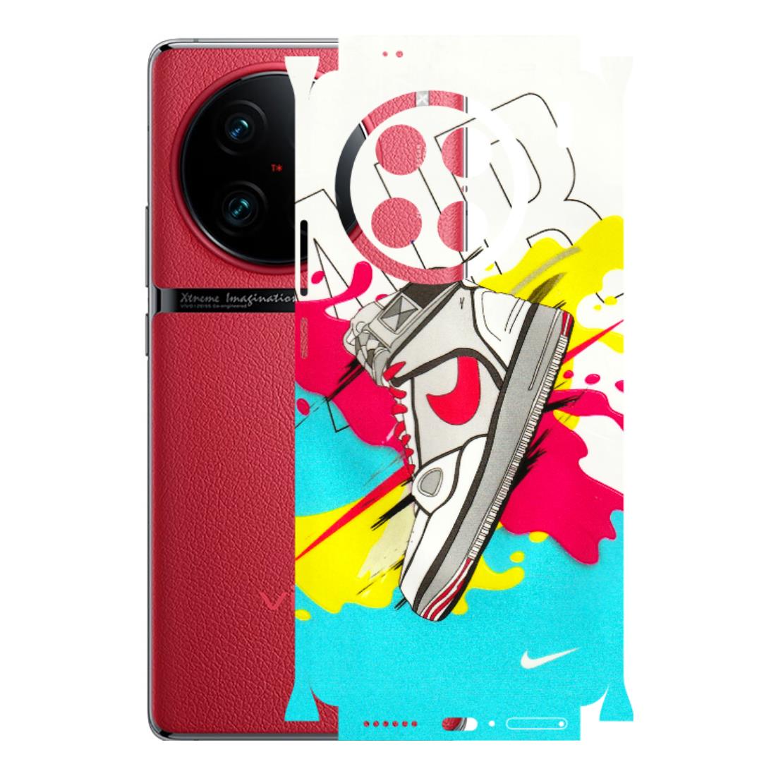 VIVO Z/V/X/T/U/S Series Phone Skins (All Models) - Sneaker - 3D Embossed Finish (L-207) Vivo X90 Pro