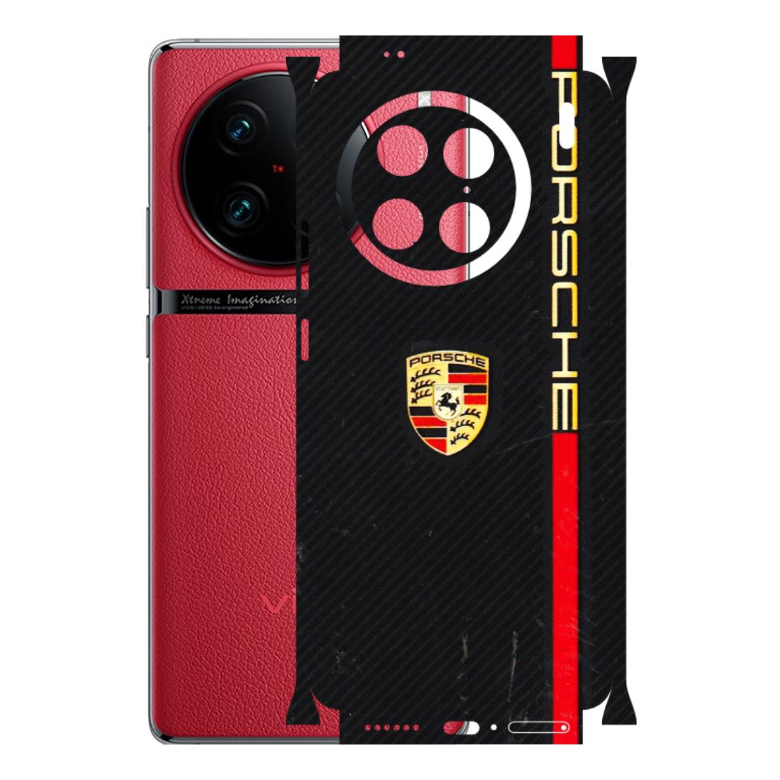 VIVO Z/V/X/T/U/S Series Phone Skins (All Models) - Premium Porsche - 3D Embossed Finish (L-225) Vivo X90 Pro