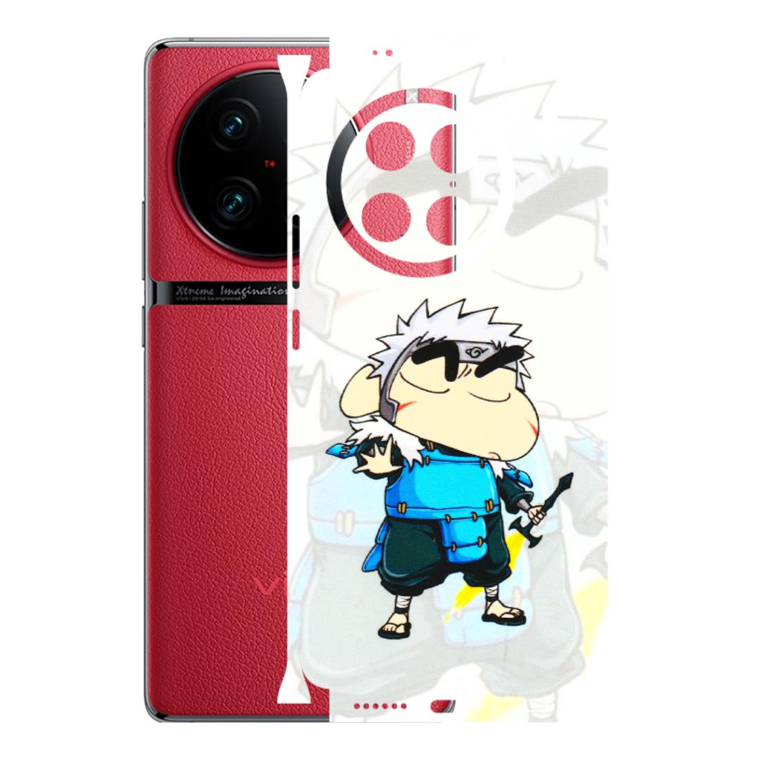 VIVO Z/V/X/T/U/S Series Phone Skins (All Models) - Angry Young Shinchan - 3D Embossed Finish (L-226) Vivo X90 Pro