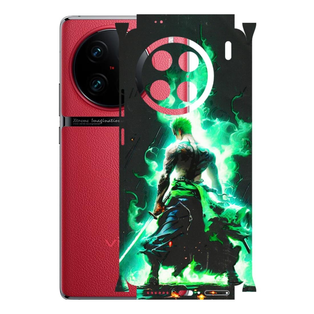 VIVO Z/V/X/T/U/S Series Phone Skins (All Models) - Zoro Sword - 3D Embossed Finish (L-241) Vivo X90 Pro