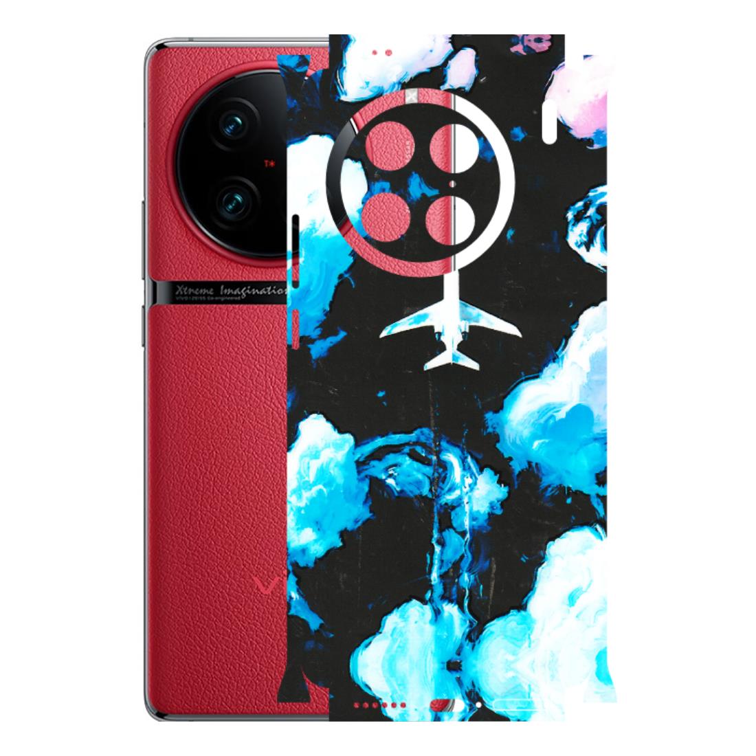 VIVO Z/V/X/T/U/S Series Phone Skins (All Models) - Travel In Airline - 3D Embossed Finish (L-264) Vivo X90 Pro