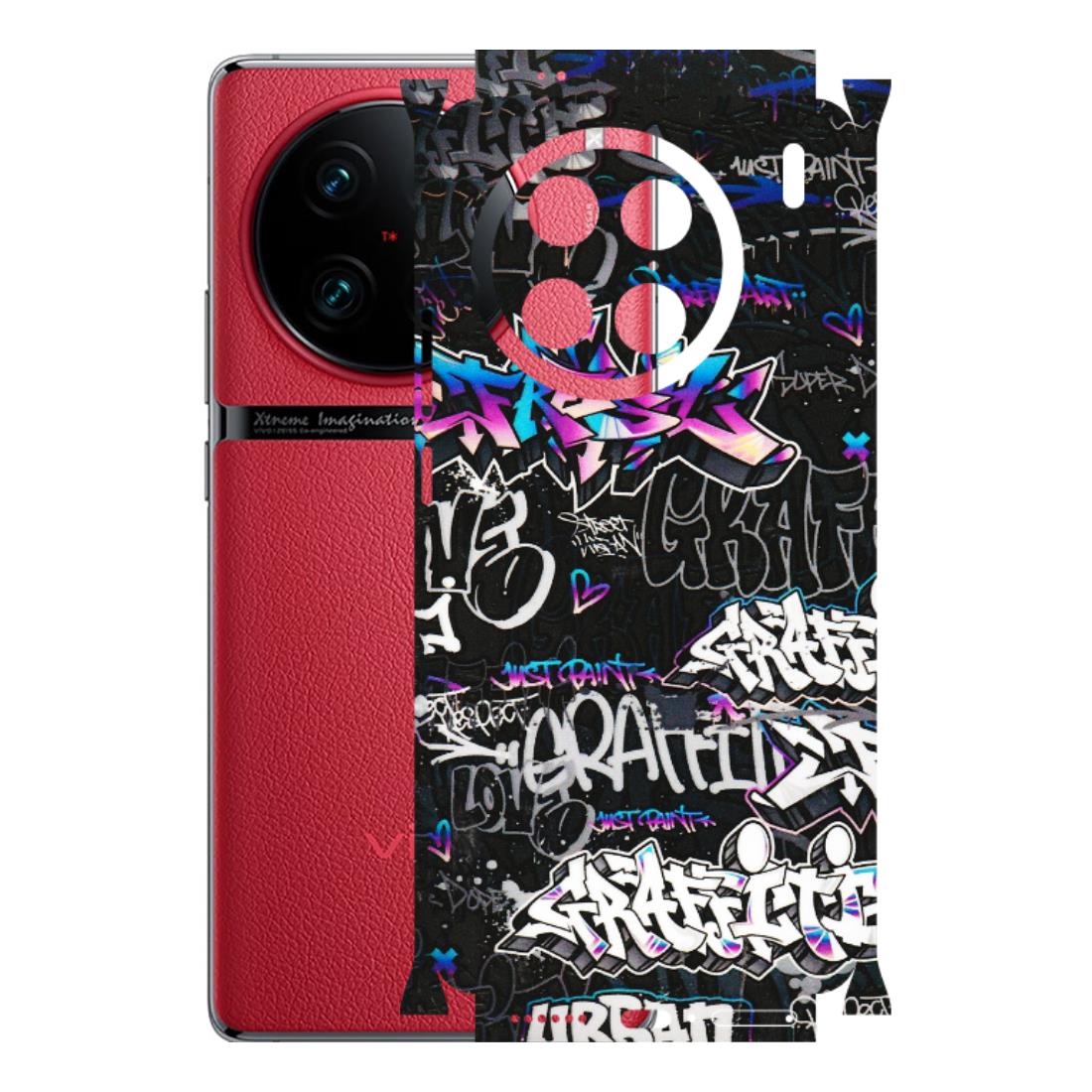 VIVO Z/V/X/T/U/S Series Phone Skins (All Models) - Graffiti Killer - 3D Embossed Finish (L-274) Vivo X90 Pro
